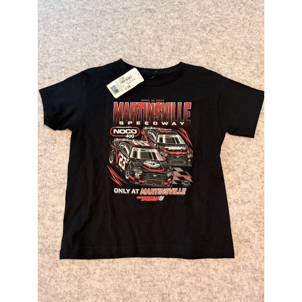 Martinsville Speedway Shirt Youth XS NASCAR Noco 400 Ra Tee April 2023 New